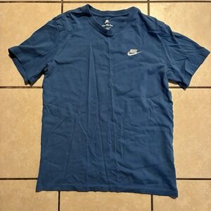 Nike Men's Small Blue Dri-FIT "The Nike Tee" Short Sleeve T-Shirt